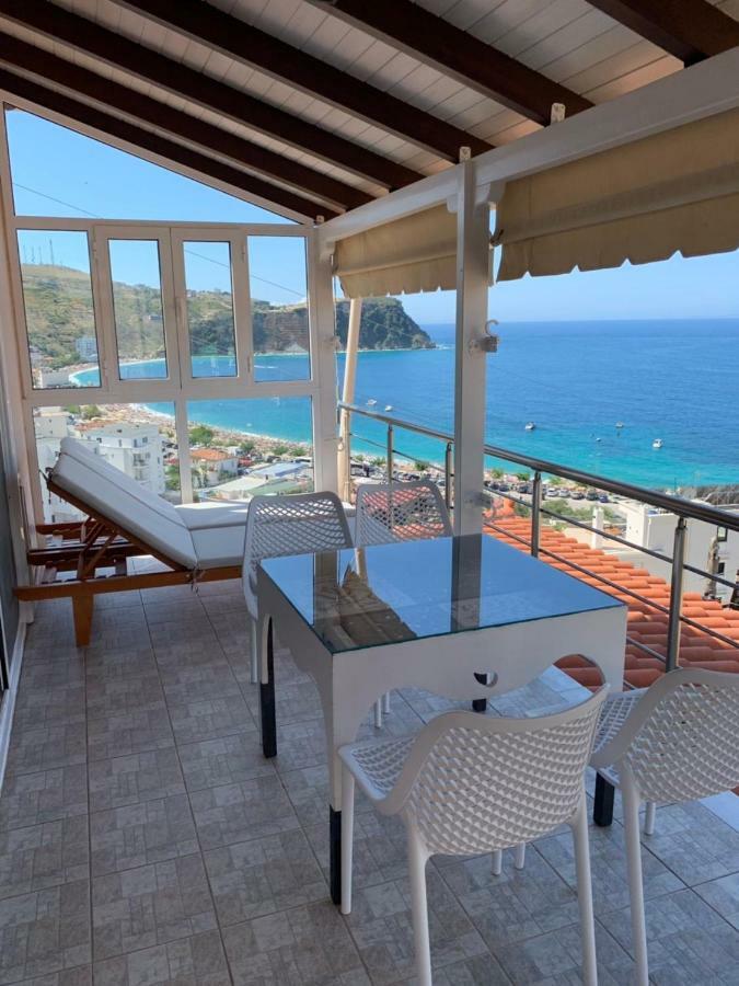 ★ Meniko'S House ★ Amazing Sea View Apartman Himara Kültér fotó